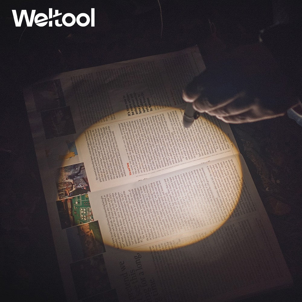 Weltool M6-Mini "Golden-Eyed Tiger Cub" No-Glare LED Flashlight
