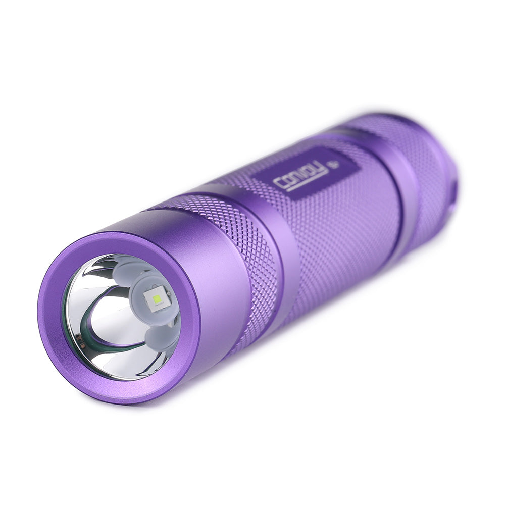 Convoy S2+ Purple 18650 Flashlight – LED & Driver Options