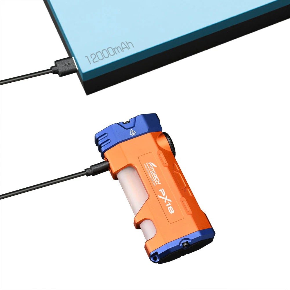 Fitorch PX18 3500lm Rechargeable Flashlight