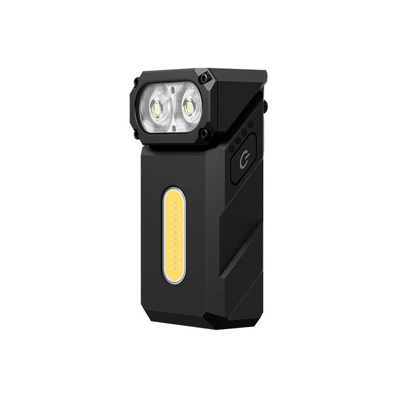Klarus E8 Triple-Light All-Metal Swivel-Head EDC Flashlight