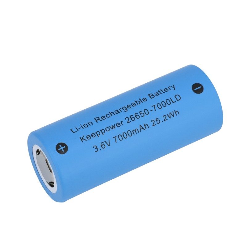 Keeppower 26650-7000LD Li-ion Rechargeable Battery Cell