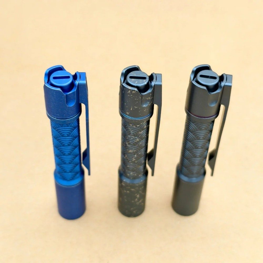 Reylight Pineapple mini MK3-Ti Seigaiha- Anodized