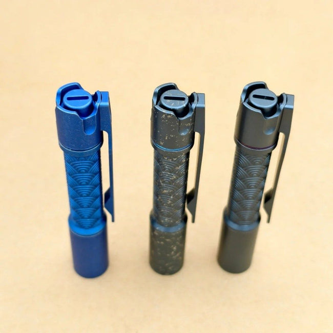 Reylight Pineapple mini MK3-Ti Seigaiha- Anodized