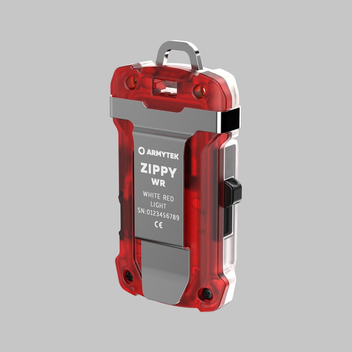 Armytek Zippy WR USB-C Compact Multi Flashlight with white and red light