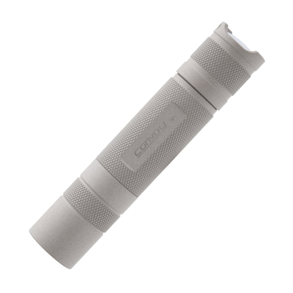 Convoy S2+ MAO gray 18650 flashlight