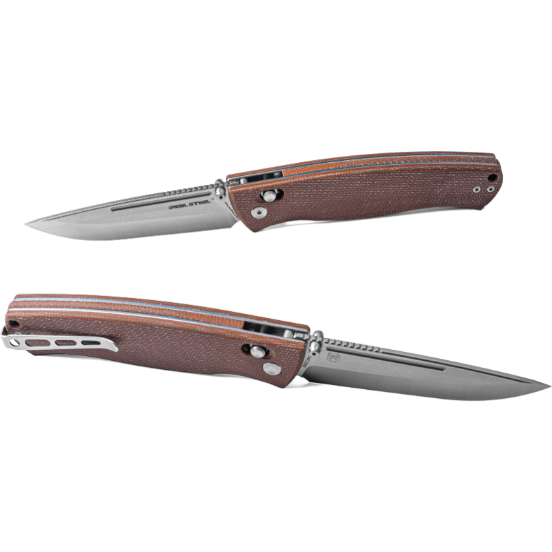 Real Steel Pathfinder Bushcraft Folder Pocket Folding Knife