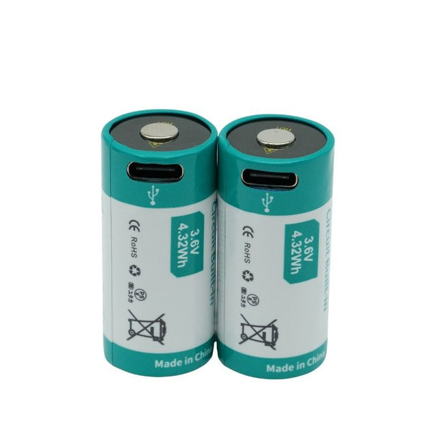 Keeppower P18350TC12 TYPE-C 1200mAh 18350 Battery