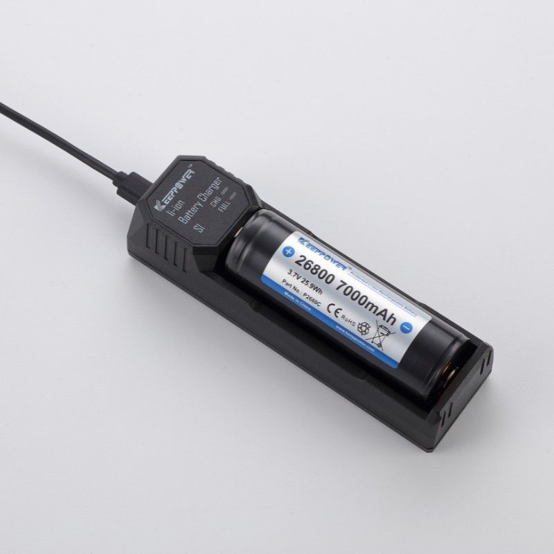 Keeppower S1 Li-ion Rechargeable Battery Charger