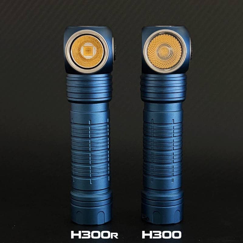 SKilhunt H300/H300R 2500 Lumen USB wiederaufladbare L-förmige Stirnlampe