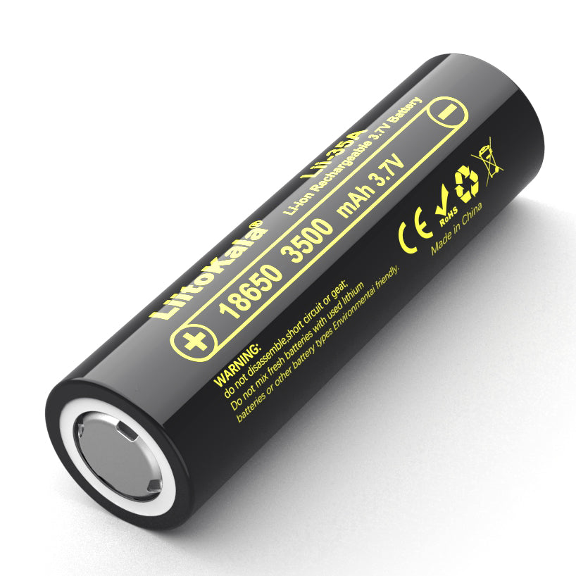 Convoy Unprotected Rechargeable Lithium Battery 18650/21700
