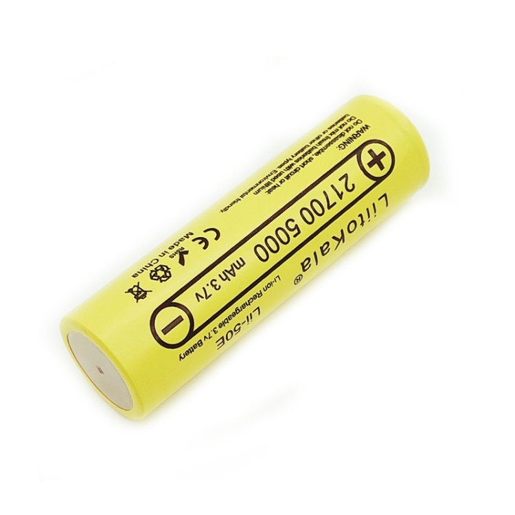 Convoy Unprotected Rechargeable Lithium Battery 18650/21700