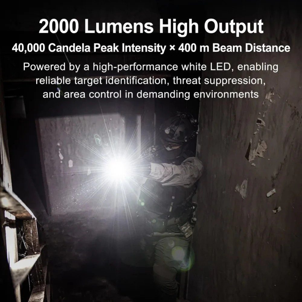 Nextorch WL52IR Dual-Light Tactical Flashlight
