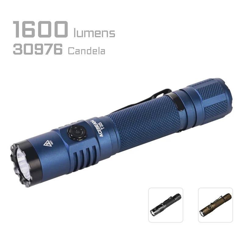 Acebeam T35 1900 lumens Compact Tactical Flashlight