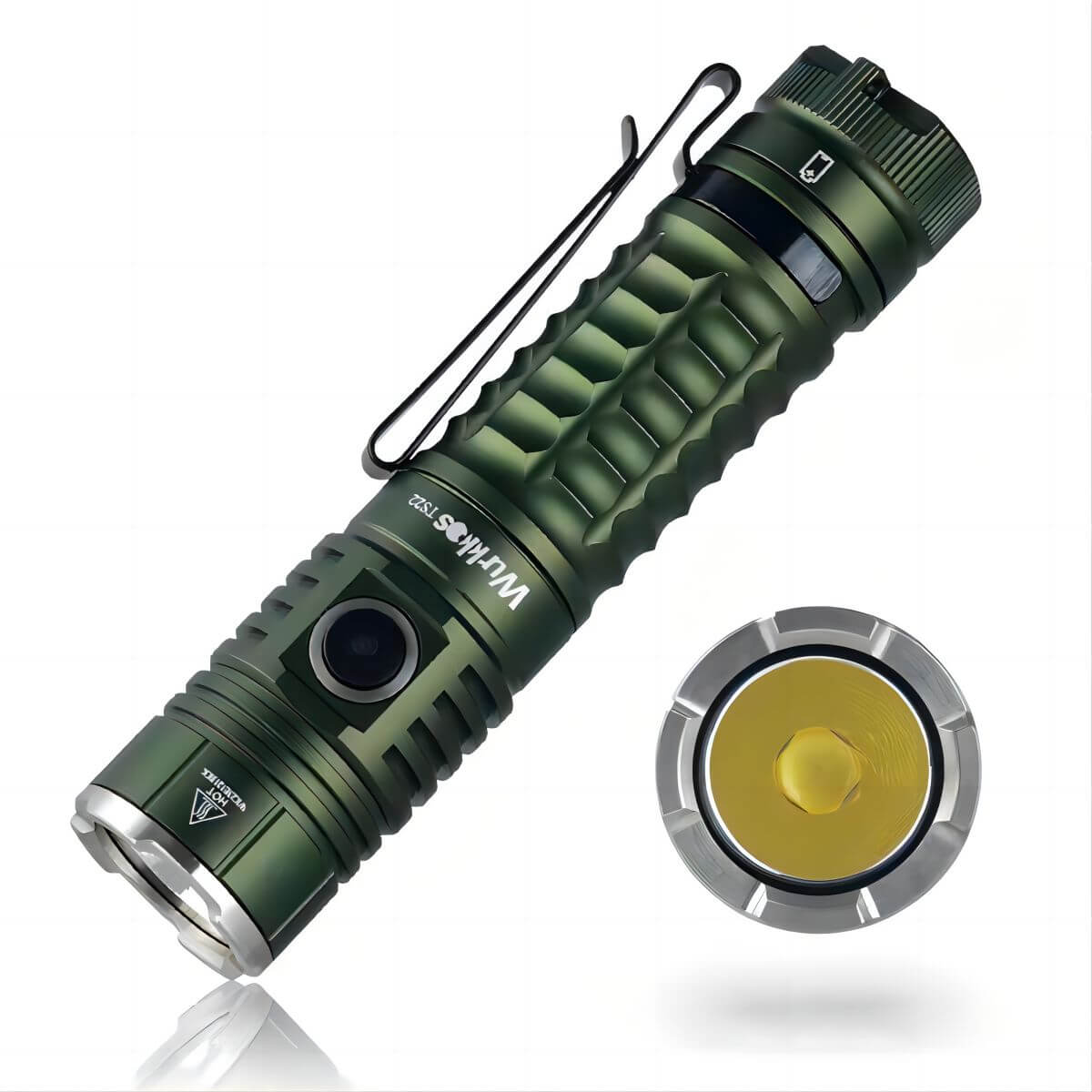 Wurkkos TS22 USB C Rechargeable 21700 LED Flashlight