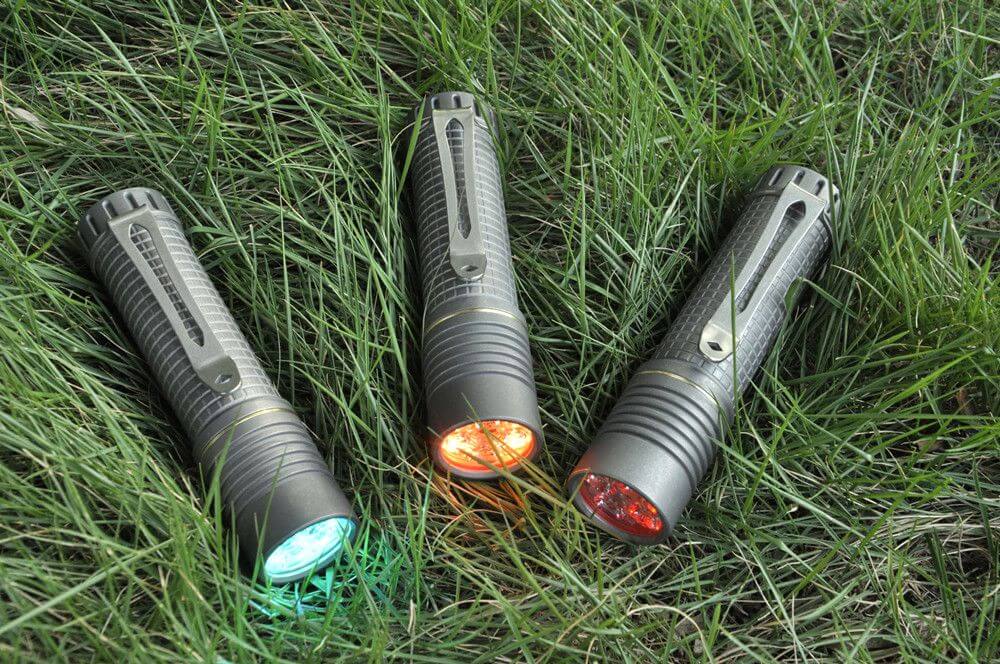 Maeerxu XT4 Titanium 3500 Lumen Flashlight