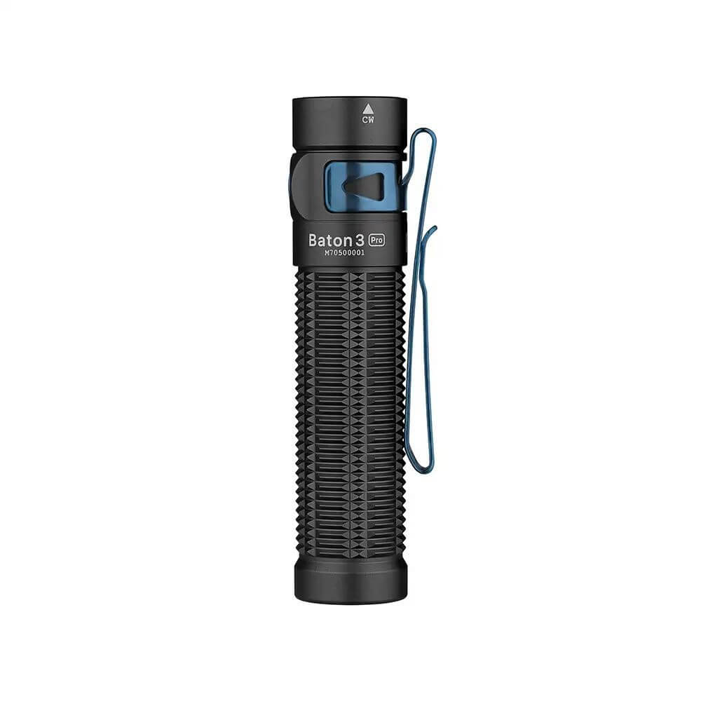 olight baton 3 pro flashlight Baton 3 Pro Orange Skeleton 1500 Lumens Rechargeable Torch