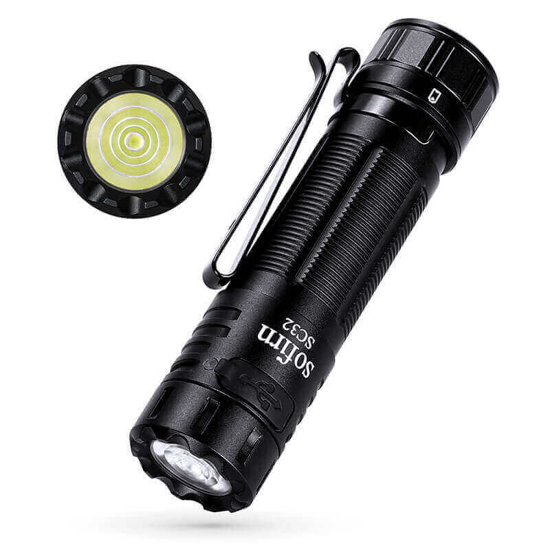 Sofirn SC32 Mini Rechargeable Tactical Flashlight – flashlightgo