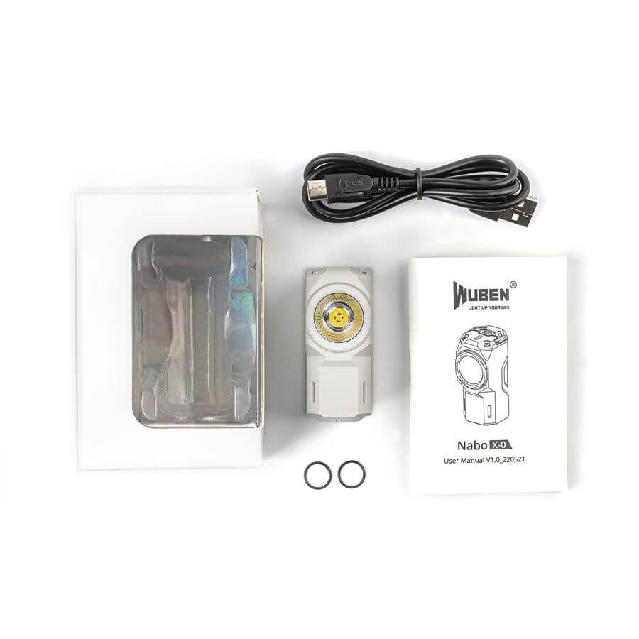 Wuben Lightok X0 Aluminum Brightest EDC Pocket Flashlight