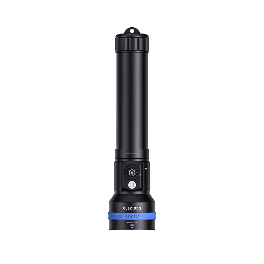 XTAR D26 2500 Diving Flashlight – flashlightgo