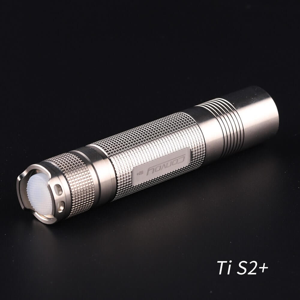 Convoy S2+ Titanium alloy 18650 flashlight