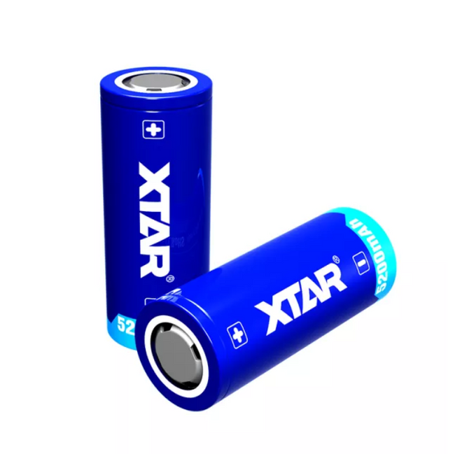 XTAR 26650 5200mAh Rechargeable Battery