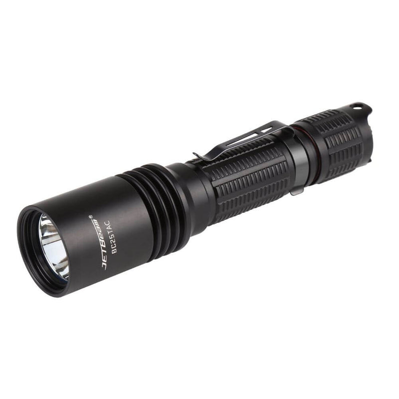 Jetbeam BC25-TAC USB-C Rechargeable LED Flashlight - CREE XP-L HI - 1100 Lumens