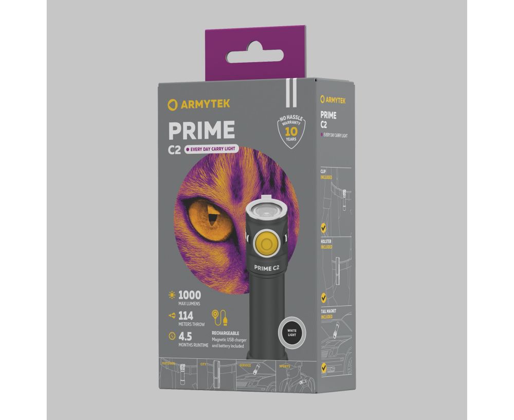 Armytek Prime C2 Magnet USB Warm/White