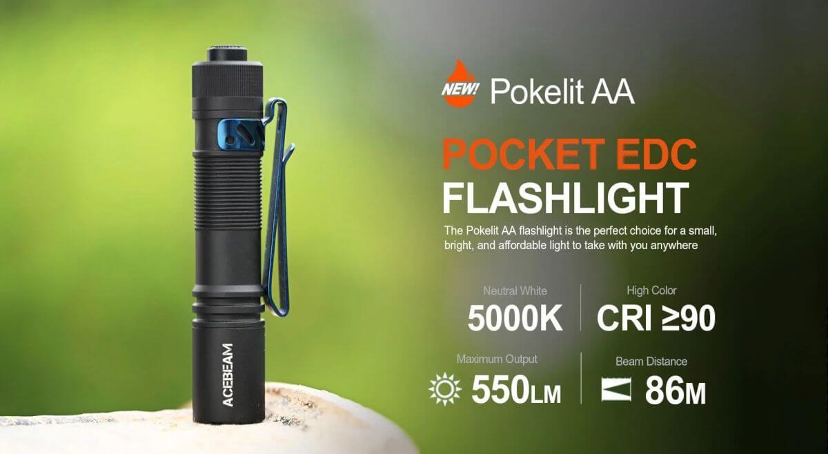 Acebeam Pokelit AA EDC Flashlight