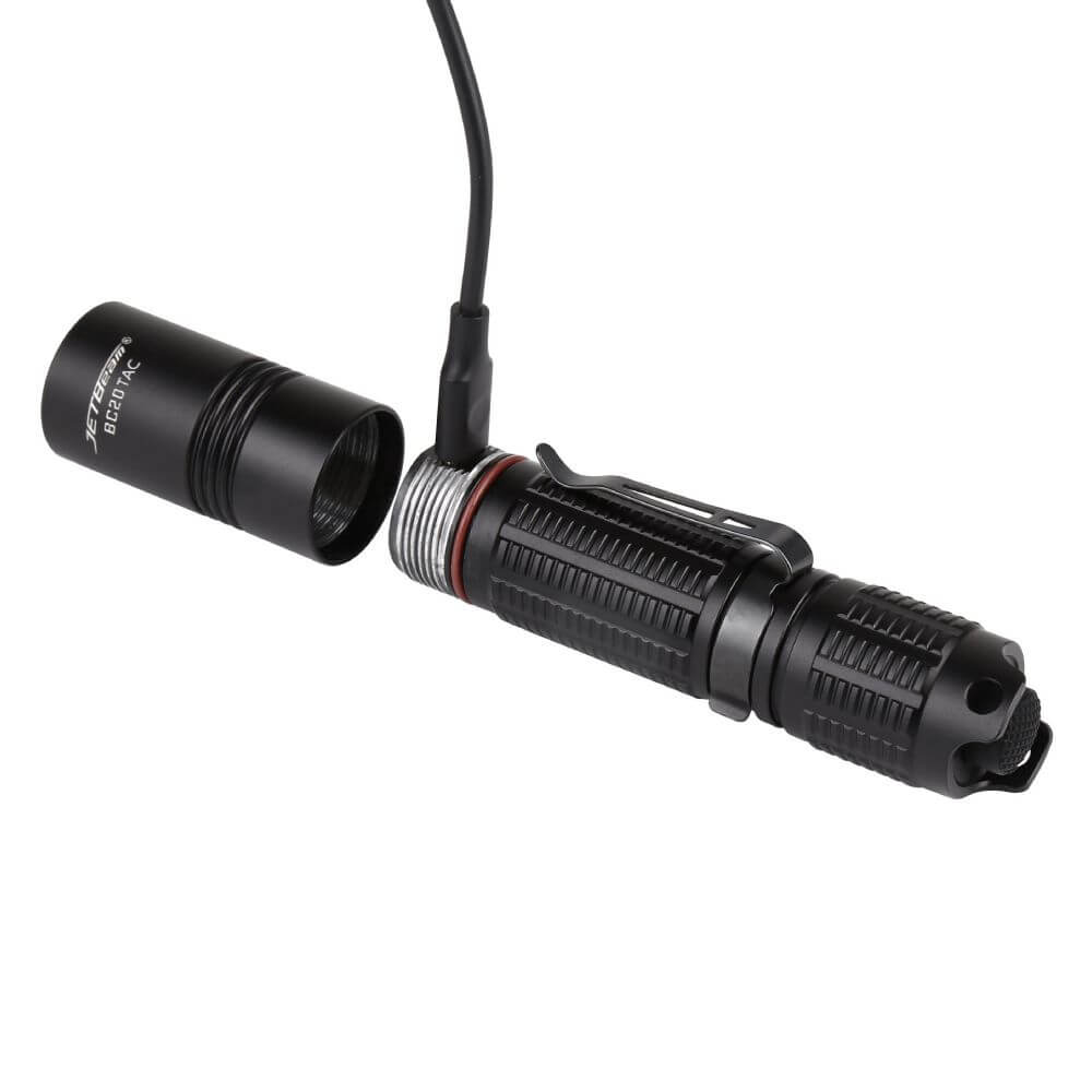 Jetbeam BC20 TAC Outdoor Rechargeable Flashlight