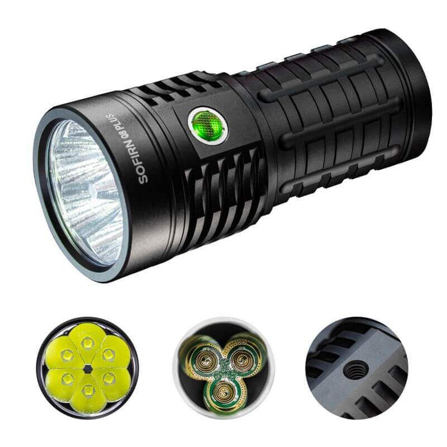 Sofirn Q8 Plus Powerful 16000lm Rechargeable Flashlight