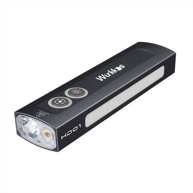 Wurkkos HD01 Rechargeable 1200LM EDC Flashlight with Side RGB Light