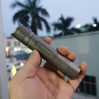Convoy S2+ Titanium alloy 18650 flashlight – flashlightgo
