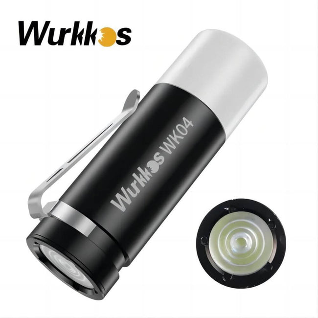 Wurkkos WK04 Double-Sided USB-C Rechargeable EDC Flashlight