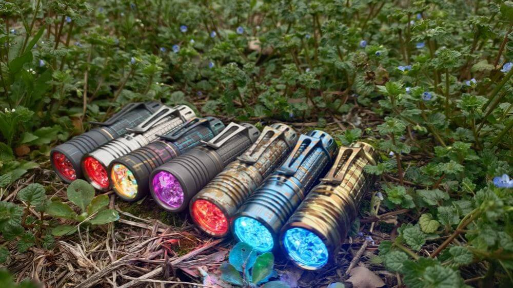 Maeerxu XT3 Anode Colored Titanium EDC Flashlight