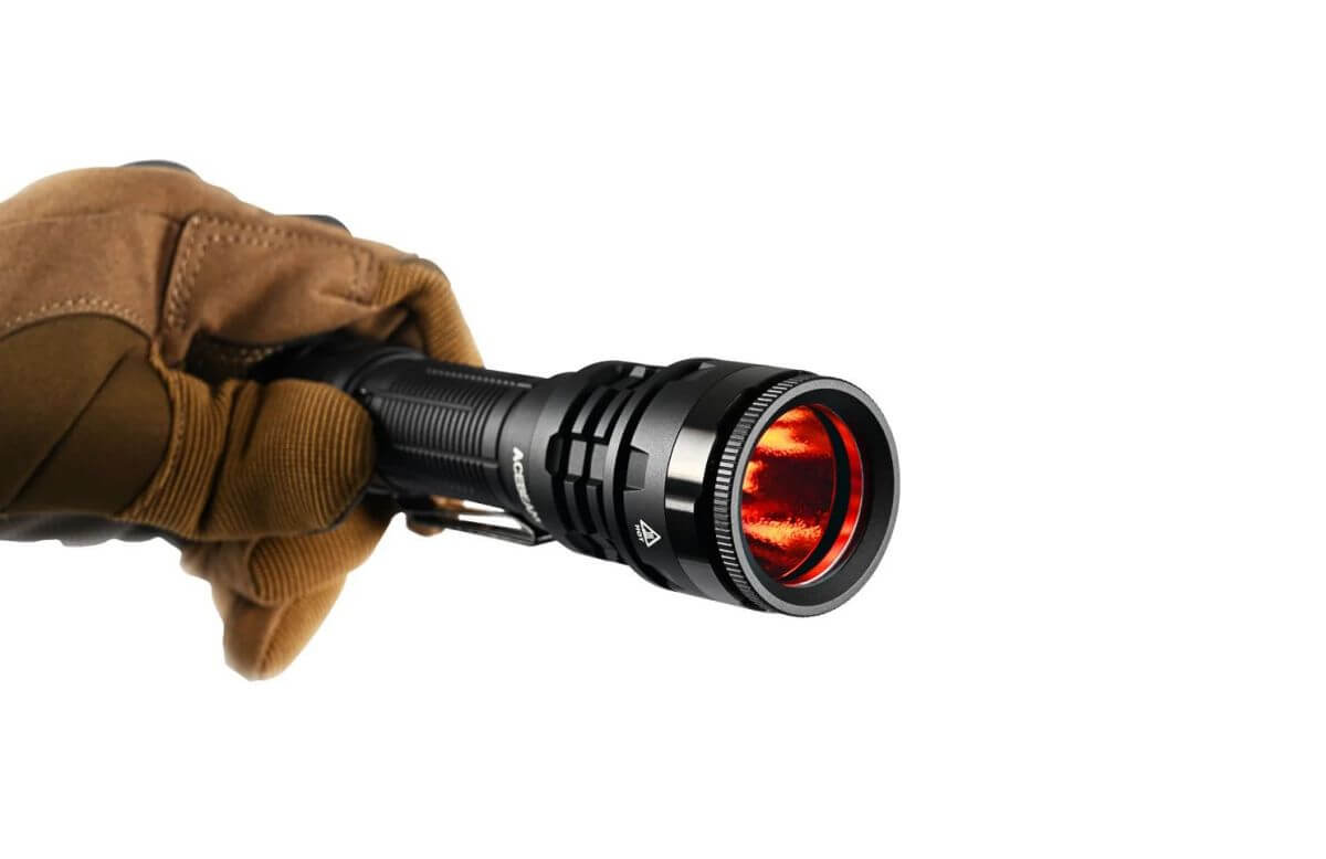 Acebeam Defender P17 4900 Lumen Dual-Switch Tactical Flashlight