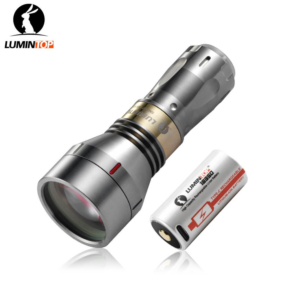 Lumintop THOR II Titanium Pocket LEP Flashlight