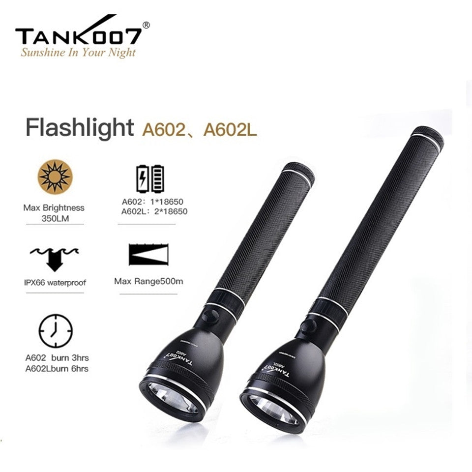 TANK007 A602L High Power Flashlight