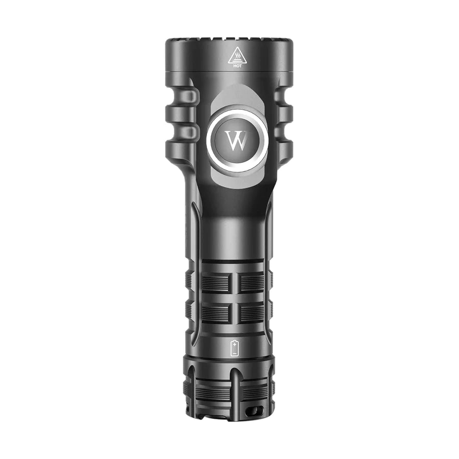 Wuben E6 Rechargeable LED Flashlight Black l 900 Lumens