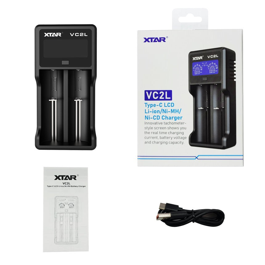 XTAR VC2L 18650 Battery Charger