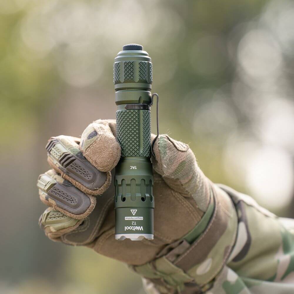 T2 ビームショット）Weltool 1900ルーメン　タクティカルフラッシュライト TAC T2 Weltool Tac このライト、最高！エレガント - ODG ライト・ランタン