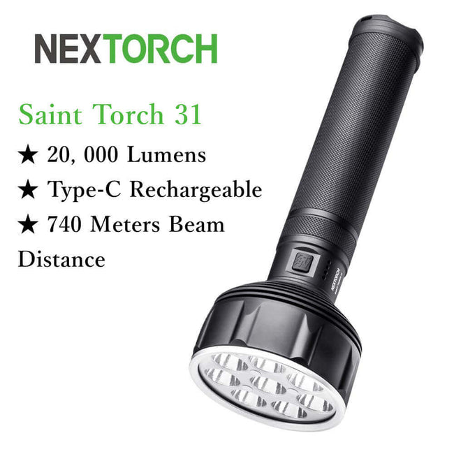 Nextorch Saint Torch 31 Super Bright Flashlight
