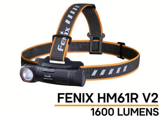 Fenix HM61R V2.0 1600 Lumens Hight Performance Rechargeable Headlamp