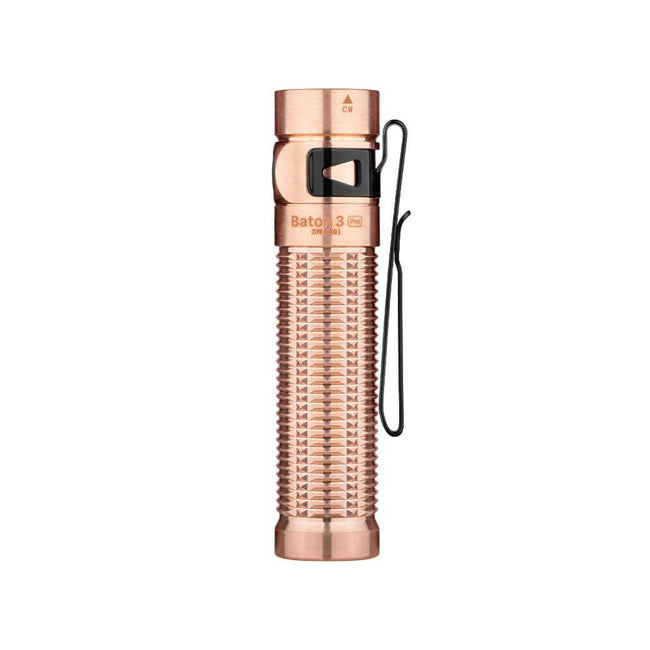 Baton 3 Pro Copper Rechargeable EDC Flashlight- Limted Edition