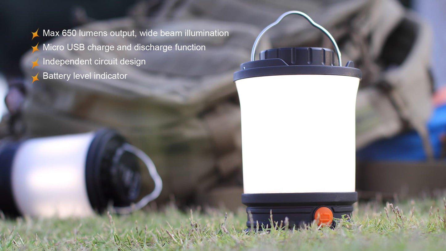 Fenix CL30R Micro-USB rechargeable Camping lantern